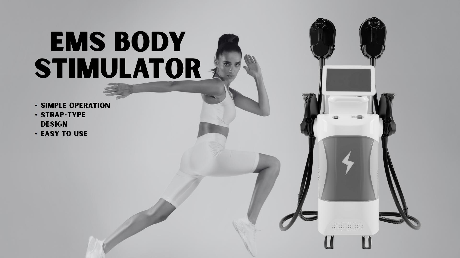 Build Muscle & Burn Fat with the Latest EMS Magnetic Slimming Machine